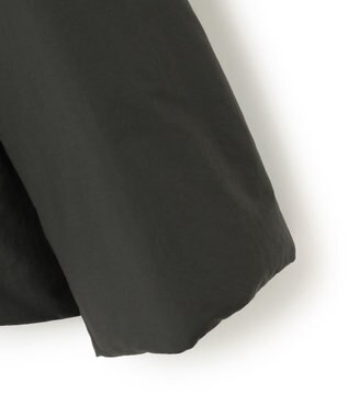 ICB 【WEB限定カラーあり・撥水加工】ADSダウン フーデットミドル丈コート チャコールグレー系