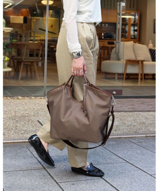 MORROW by thank 【新色追加！】A4サイズ収納可 LOLO TWOWAY バッグ カーキベージュ
