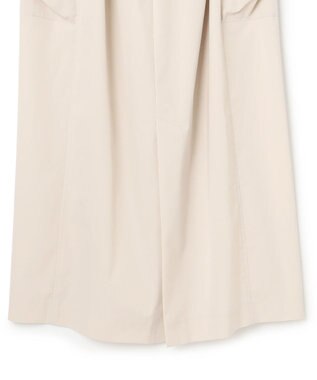 23区 L 【撥水加工/洗える】ブライトタフタ ドロスト スカート ベージュ系