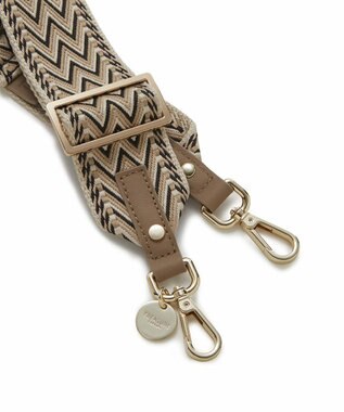 TOPKAPI 【TREASURE TOPKAPI】オリジナル ショルダーベルト 50mm ベージュ