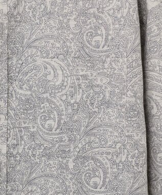 JOSEPH ABBOUD MOUNTAIN 【SPACE／UNISEX】オーバーペイズリー シャツ グレー系6