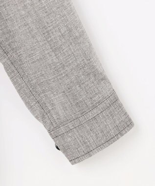 JOSEPH ABBOUD 【清涼/ドライタッチ/ストレッチ】スラブストレッチ ブルゾン ライトグレー系