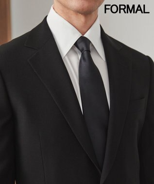  【WEAR BLACK】フォーマル用_サテン無地 ネクタイ