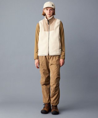 JOSEPH ABBOUD MOUNTAIN 【ECO撥水/起毛裏地】マイクロリップワッシャー カーゴ パンツ ベージュ系