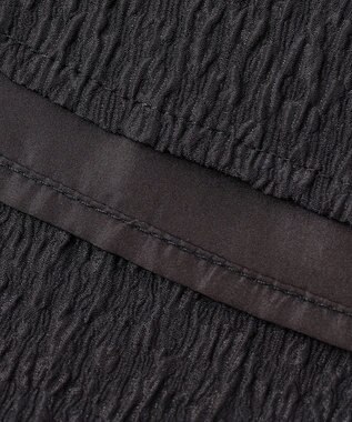 ANY SIS ジャカードフレア スカート ブラック