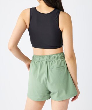 OP／FILA 【Kappa】ラッシュパーカー・ボードショーツ付き　4点セット水着 カーキ