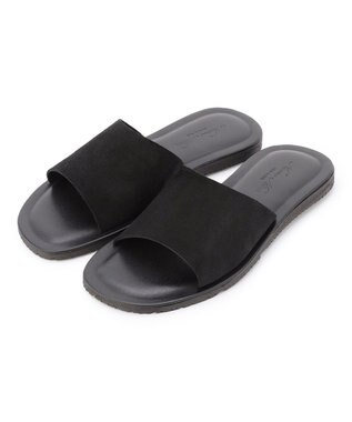 UNFILO MENS NUOVO NICAR スエードスライドサンダル