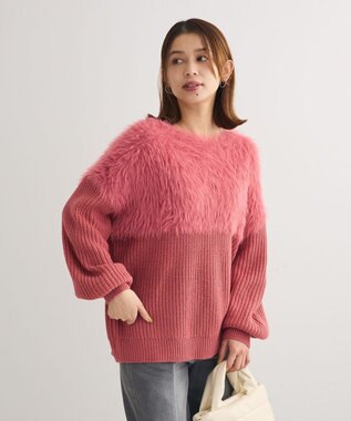 Green Parks ・Ｐｅｔｉｔ　Ｆｌｅｕｒ　シャギーキリカエニット Pink