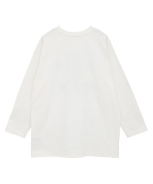 AMERICAN HOLIC 手書き風ロゴロングTシャツ Off White