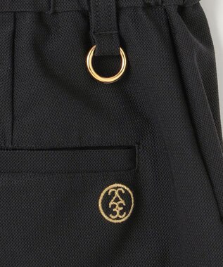 23区GOLF 着用動画あり【辻梨恵プロ着用】機能に優れた新素材「AIR TOOL」キュロットショーツ ブラック系