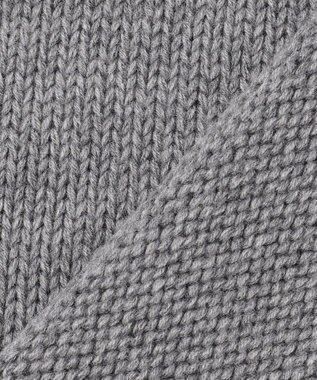 BEIGE， 【洗える・VERY NaVY12月号掲載】CHESTER / フェイクファークルーネックニット Md.Gray