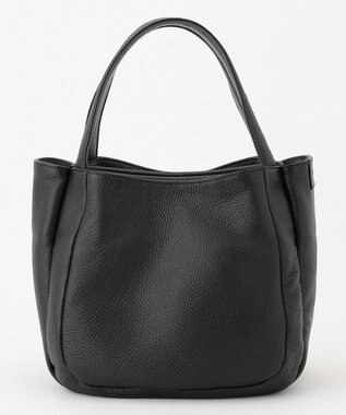 Y'SACCS シュリンクレザートート Sサイズ ブラック