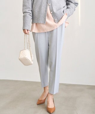 UNFILO 裏起毛テーパードパンツ グレー