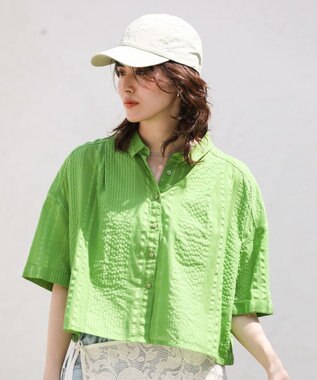 Green Parks ｅｖｅｒｙ　ｗａｌｋ．ナイロンロゴキャップ Light Khaki