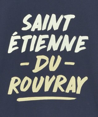 AMERICAN HOLIC 手書き風ロゴロングTシャツ Navy