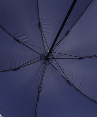 ANY SIS 【WEB限定】遮光ドームリムフラワー パラソル ネイビー