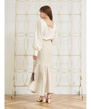 earth music&ecology ２ｗａｙストラップブラウス Off White