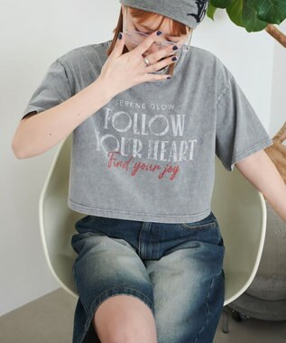 WEGO ヴィンテージウォッシュグラフィックショートT 柄3