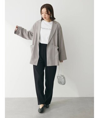 Green Parks イージーテーラードカラージャケット Gray