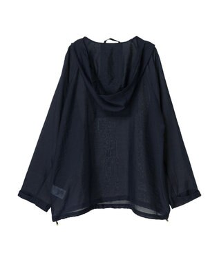 AMERICAN HOLIC 接触冷感シアーアノラックパーカー Navy