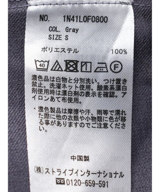 earth music&ecology サイドベンツパンツ Gray