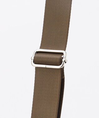 LA BAGAGERIE 【MONICA】サイドジップショルダーバッグ カーキ