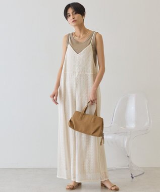 AMERICAN HOLIC 【先行予約】レースキャミサロペット Ivory