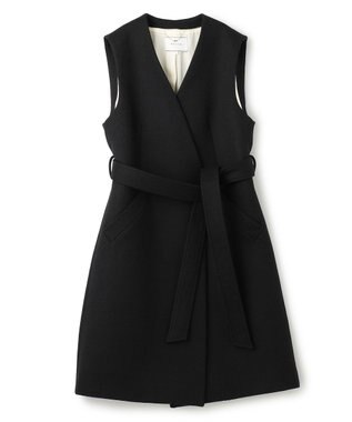 BEIGE， 【S-size】TOURNELLES / ロングジレ Black