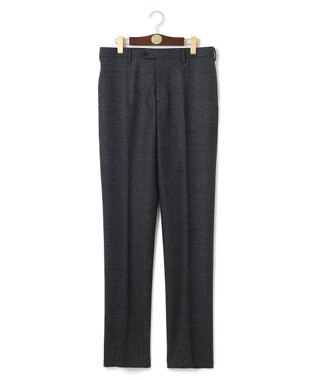J.PRESS MEN 【ウォッシャブル可】トリートメントウール ストレッチグレナカートチェック スラックス グレー系4