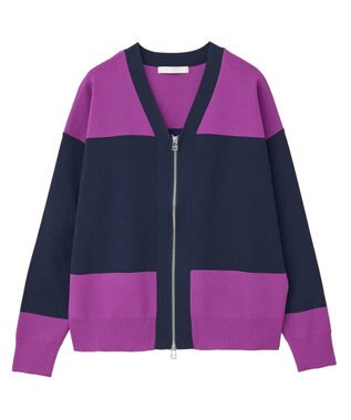 Green Parks ・ｆｕｒｒｙ　ｒａｔｅ　かる～いニットＺＩＰブル Navy