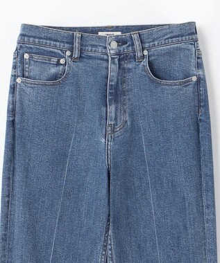 NAVE 【ReNAVE　洗える】ストレッチデニム ブルー