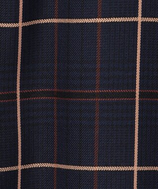 J.PRESS LADIES S サイロチェック ストライプ ブラウス ネイビーチェック系