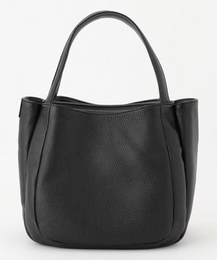 Y'SACCS シュリンクレザートート Sサイズ ブラック