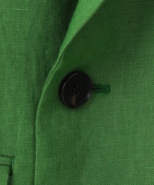 uncrave リネンオックスフォード ビッグジャケット グリーン