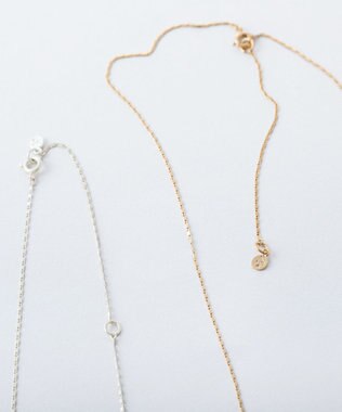 Pisceans オーバルメダイユネックレス マットゴールド