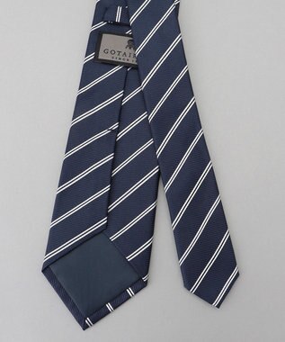 GOTAIRIKU GOTAIRIKU別注【MANTERO/マンテロ】ネクタイ_ストライプ ネイビー系1
