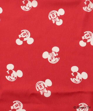 ANY 【ディズニー】ミッキーマウス/ミッキーマウス＆ミニーマウススカーフ レッド