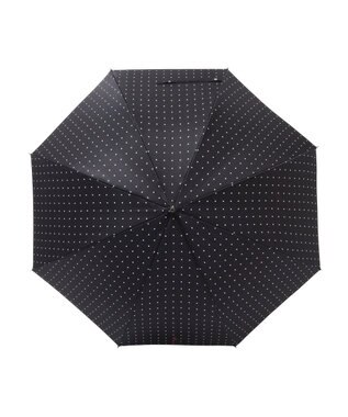 MOONBAT POLO RALPH LAUREN（ポロ ラルフローレン)ドット×ロゴ 雨傘 長傘 ブラック