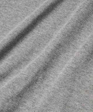 TOQUE 25SS新作〈大草直子さんアドバイザー〉スーピマコットンスムースフレンチノースリーブトップス グレー