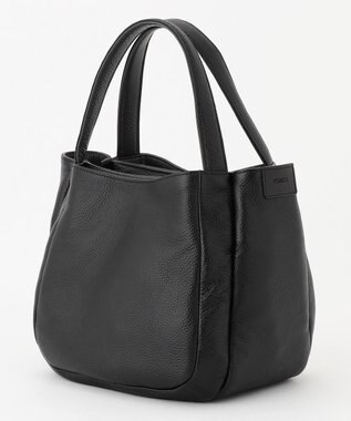 Y'SACCS シュリンクレザートート Sサイズ ブラック