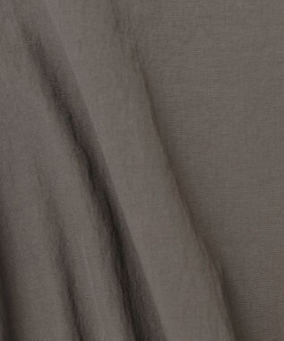 uncrave ライトプルーフナイロン ドロストワンピース カーキブラウン