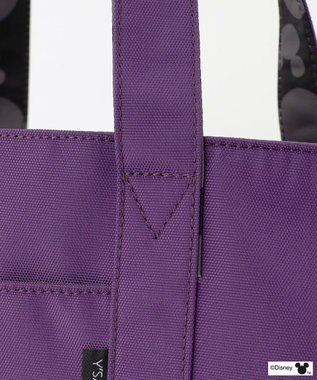 Y'SACCS 【Disney Collection】シルエットプリントトートバッグ　Mサイズ パープル