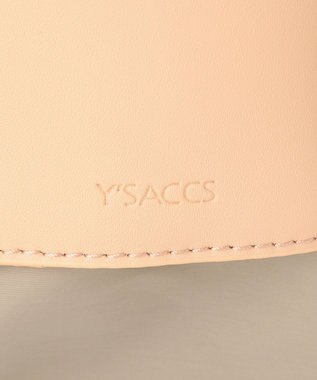 Y'SACCS 【ナイロンタフタ×リサイクルレザー】デイリーミニリュック ライトグレー