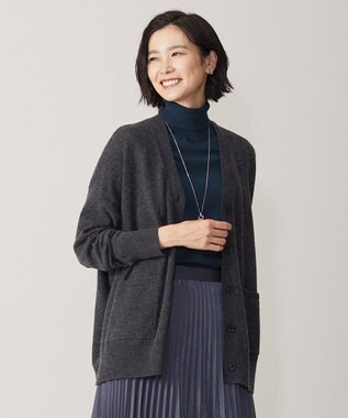 洗える】CASHMERE BLEND Vネック カーディガン / J.PRESS LADIES