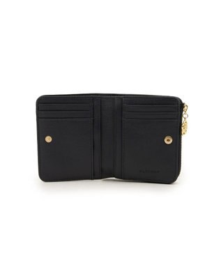 CLATHAS ワッフル 二つ折り財布 ネイビー