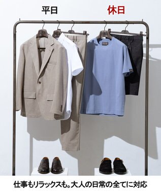 GOTAIRIKU WEB限定【昨シーズン完売につき リクエスト生産】クールドッツ セットアップパンツ_クラシックプリント(26年モデル) グレー_クラシックプリント