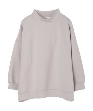 CRAFT STANDARD BOUTIQUE ポンチモックネックビッグプルオーバー Gray