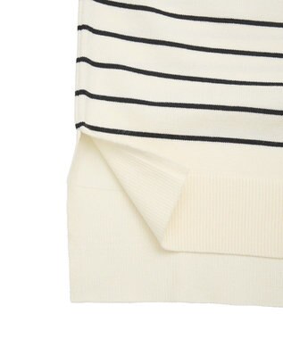 earth music&ecology 【洗濯機洗い可】レンチング(TM)エコヴェロ(TM)(チュニック) Border