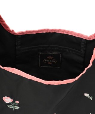 TOCCA 【A4サイズ対応・一部カラー撥水】BOUQUET DE REVE ECO BAG エコバッグ ブラック系