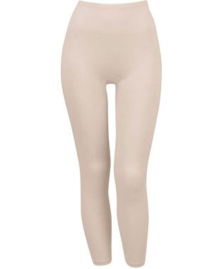 Wing あったかインナー オーガニックコットン混  やわらかくやさしい肌ざわり 【綿の贅沢オーガニック】 綿混 ボトム 足首丈 秋 冬 ER4831 ウイング／ワコール ベージュ